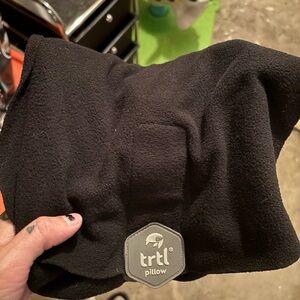 Ttrl Black Travel Neck Pillow- Unisex